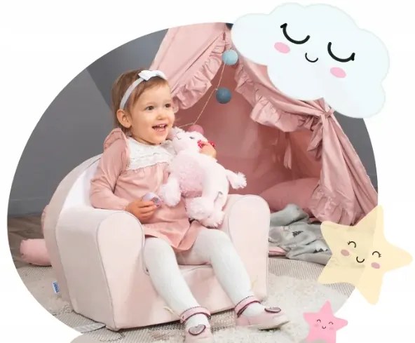 Детска седалка от пяна - сафари животни, 51 × 33 × 42 cm