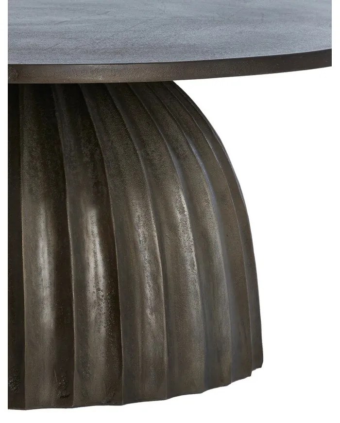 Метална кръгла странична масичка ø 70 cm Veglia – Light & Living