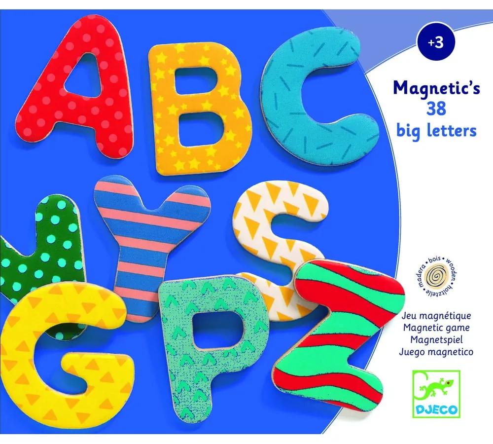 Детска дървена азбука с магнитна повърхност - Djeco