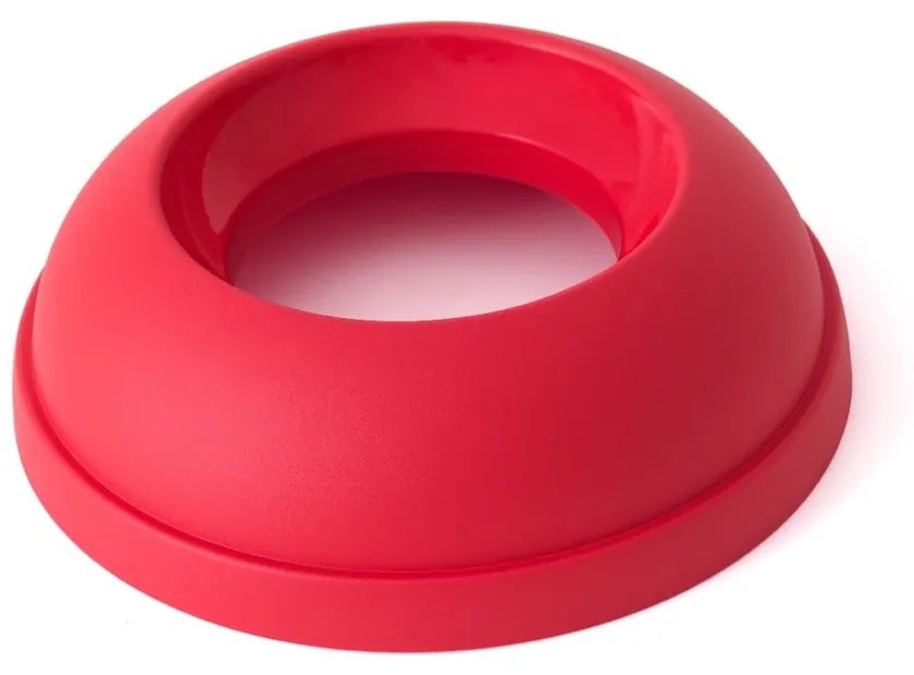 Червен пластмасов капак за кош за разделно събиране на отпадъци – Addis