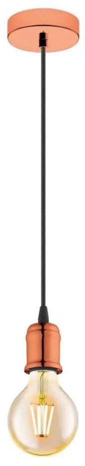 Eglo 32541 - Полилей на верижка YORTH 1xE27/60W/230V