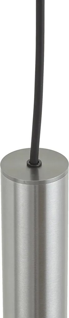 Дизайнерска висяща лампа Gunmetal GU10 50mm IP44 - Tuba