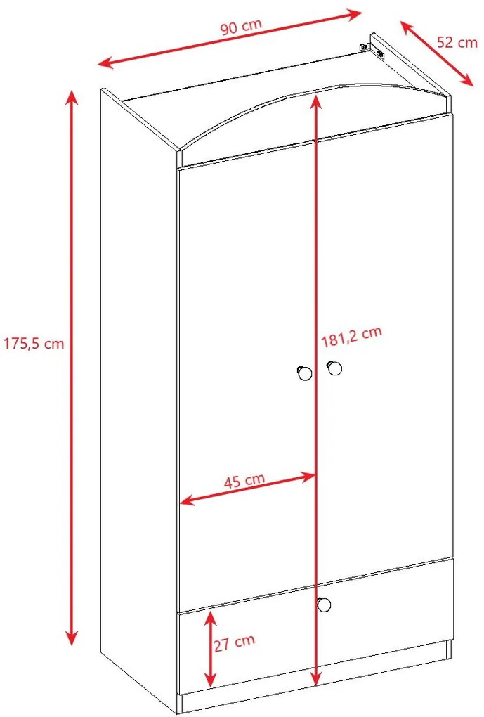 Гардероб Babydreams Cartoon-Mple-Elephant