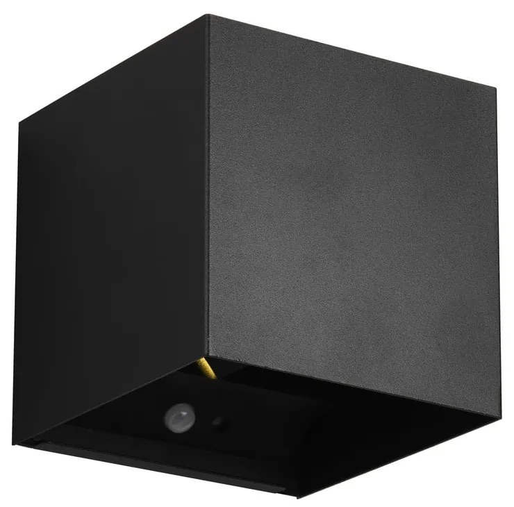 Черна LED светлина за стена Talent - Trio