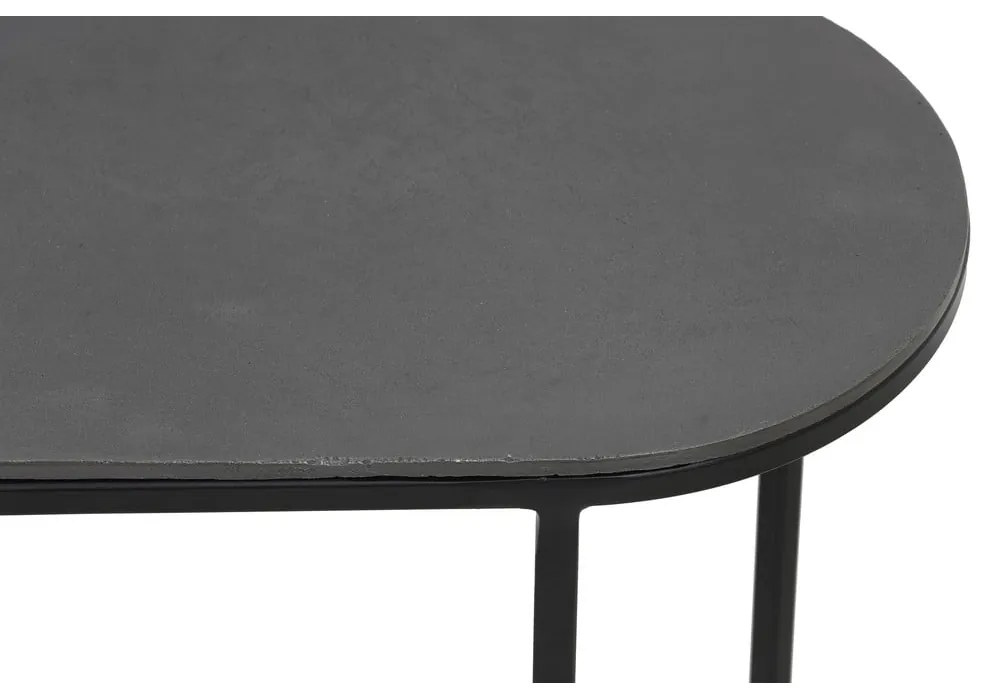 Метални странични масички в комплект от 2 бр. 26x53 cm Bocov – Light &amp; Living