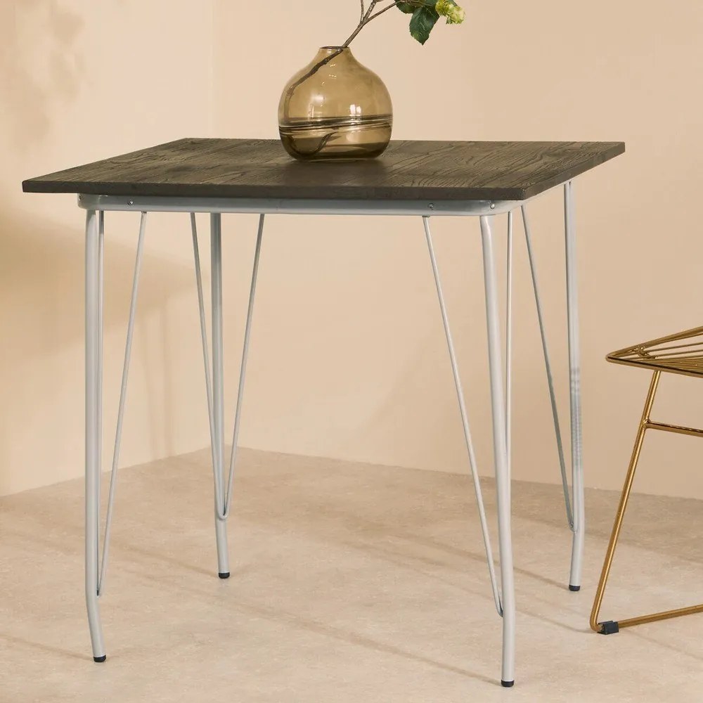 Трапезна маса от масивен бряст ø 80 cm District – Premier Housewares