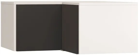 Гардероб Ъгъл Гардероб лофт Simple-Black - White