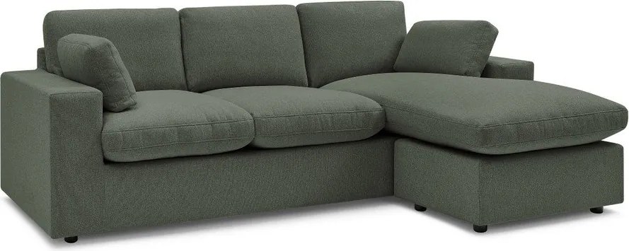 Зелен ъглов диван Belair – Bobochic Paris