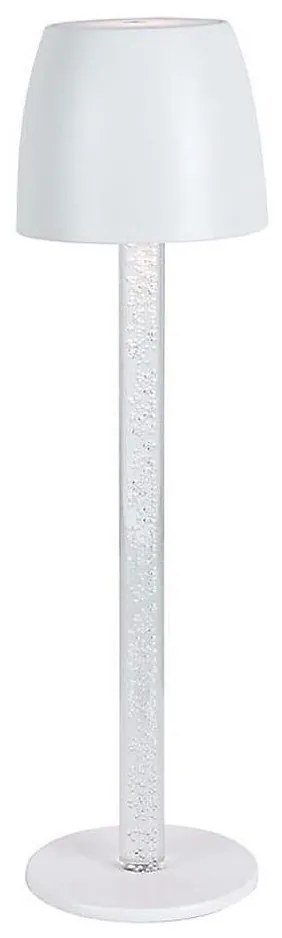 LED регулируема настолна лампа, зареждаща, 3W, 5V, 3000K, бяла