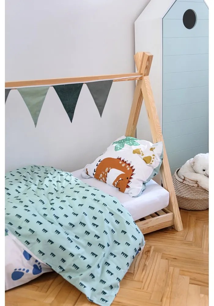 Легло за къща от борова дървесина Mila TP, 90 x 180 cm - Adeko