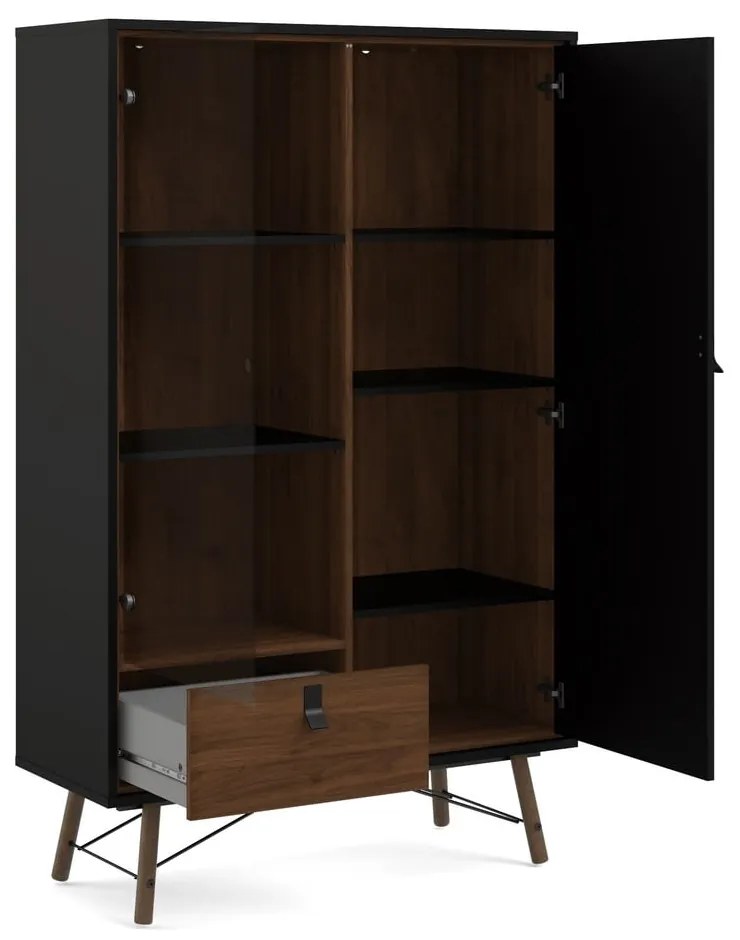 Черна витрина Ry - Tvilum