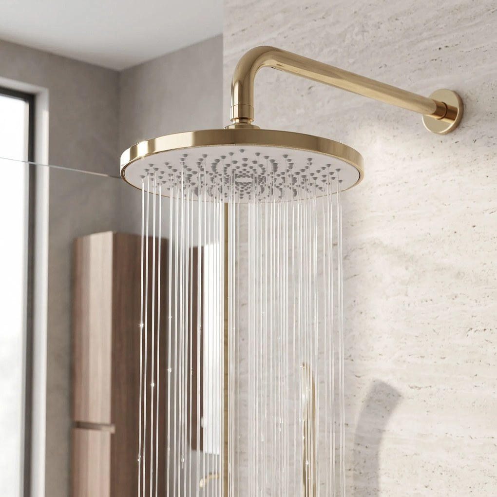 Кръгла душ глава REA JS-021 Gold