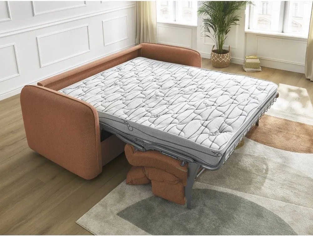 Оранжев диван 236 cm Achille – Bobochic Paris