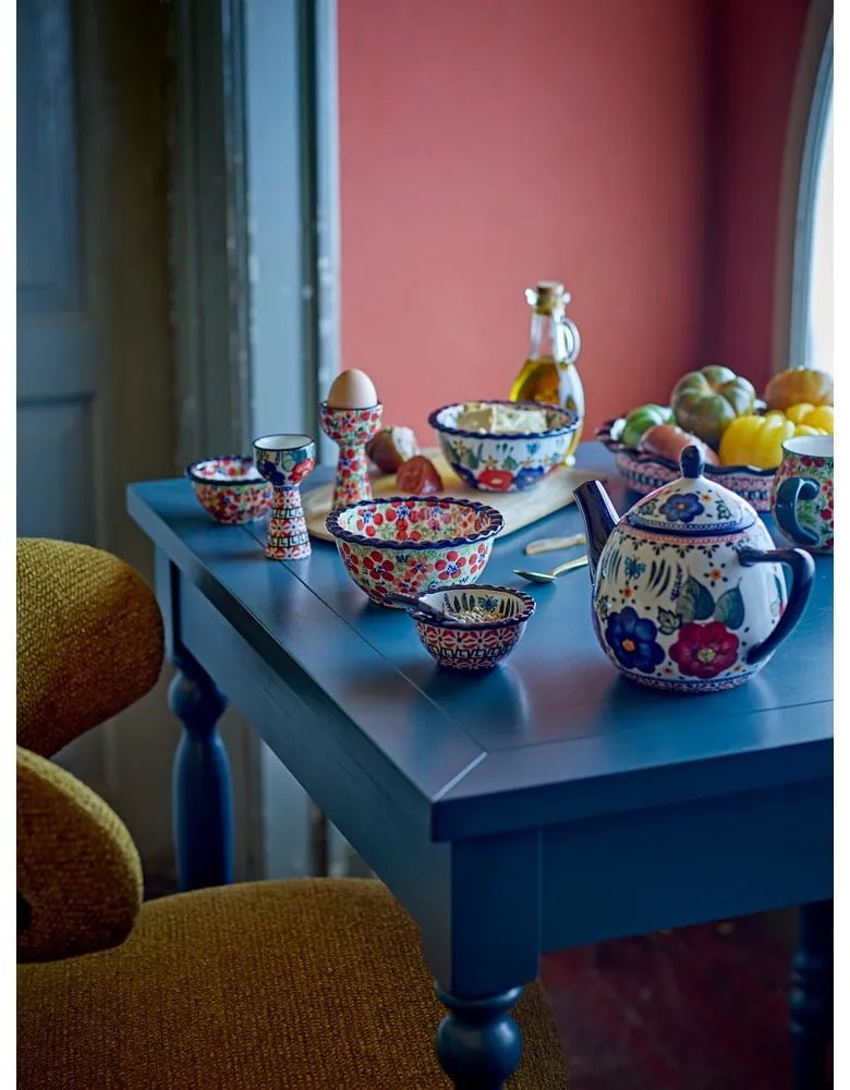 Червени глинени купички в комплект от за сервиране 2 бр. 95 ml Florist – Bloomingville