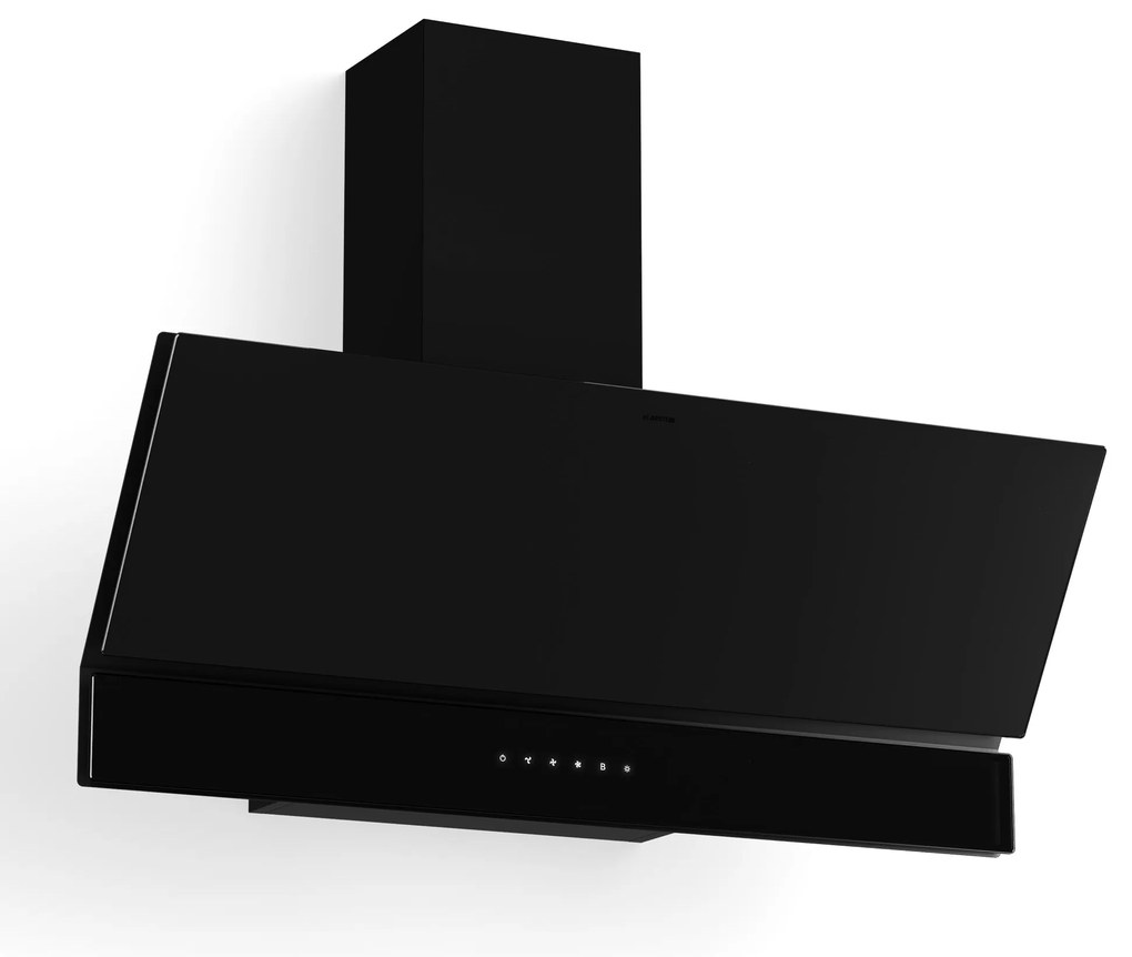 Klarstein Velaire абсорбатор, Елегантен, минималистичен, мощен, Енергийна ефективност A++, 820 м³/ч, 90 см