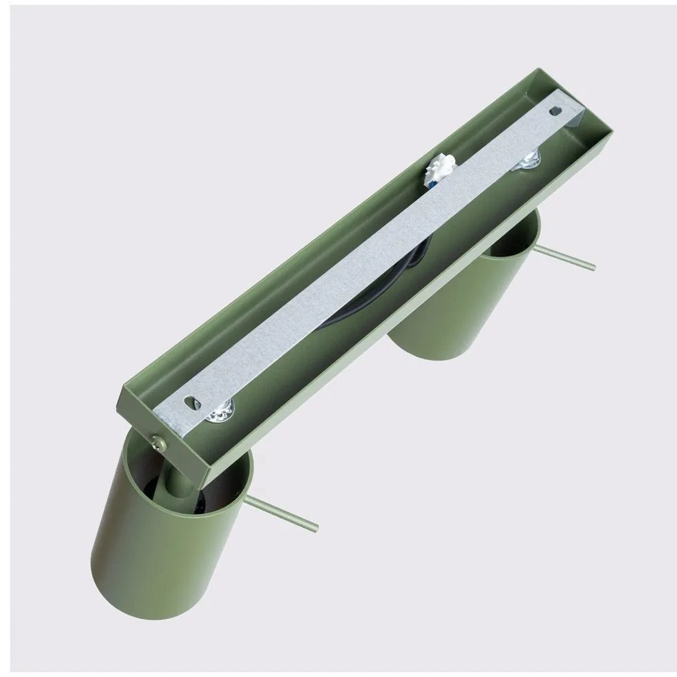 Зелен прожектор 6x30 cm Etna – Sollux