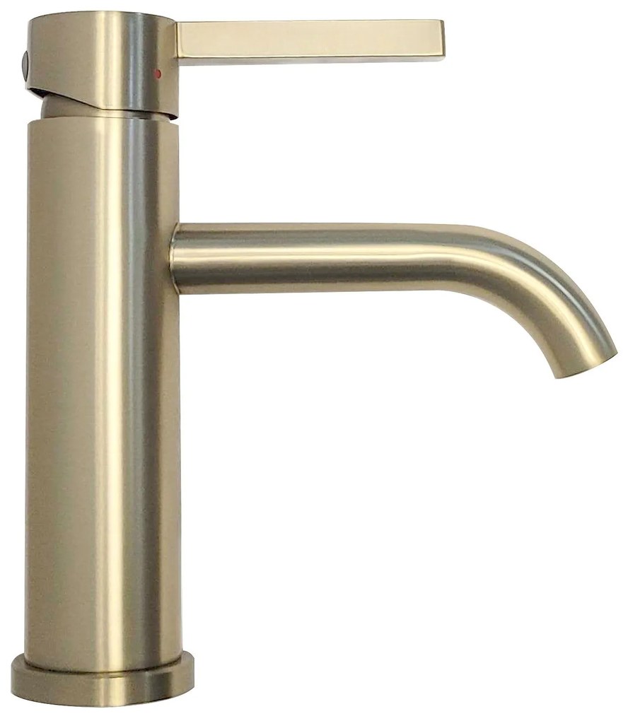 Смесител за мивка Rea Foster Gold Brush Low