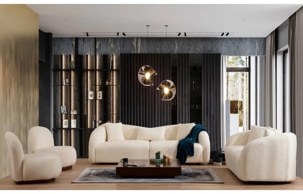 Кремав диван 236 cm Venedik – Artie