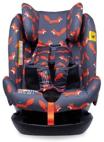Столче за кола 0-36 кг. All in All + COSATTO - Charcoal Mister Fox