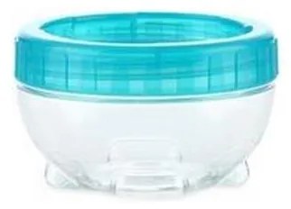 Кутия за храна INTERLOCK 0,18 л тюркоаз/прозрачна