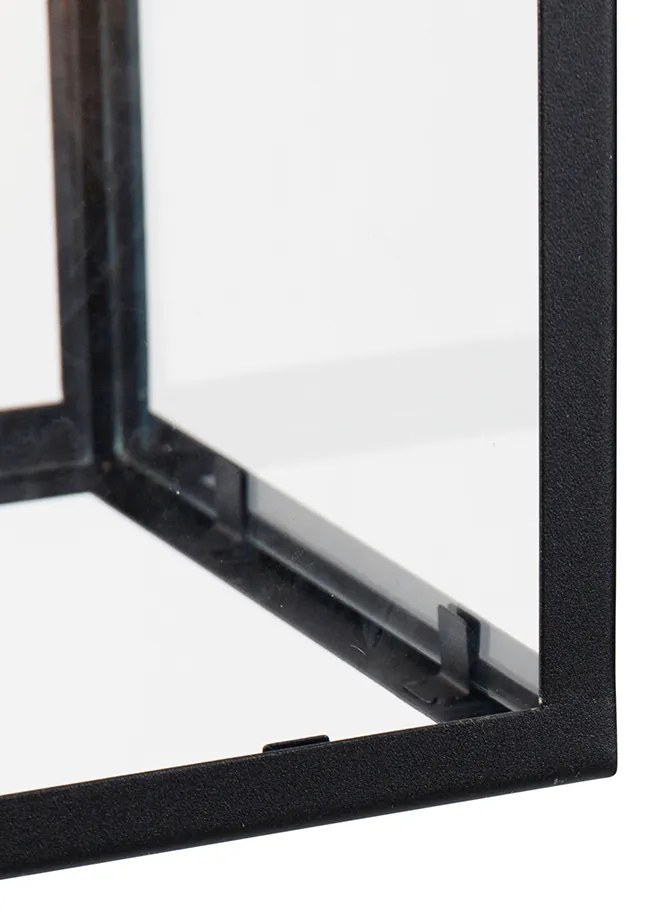 Интелигентна външна висяща лампа черна IP23 с Wi-Fi G95 - Amsterdam