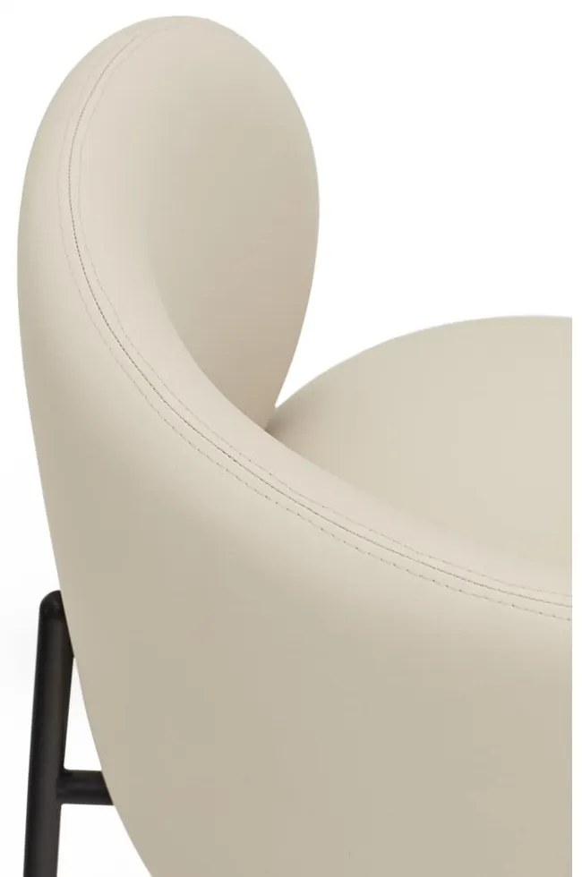 Бели тапицирани трапезни столове в комплект 2 бр. Mogi – Teulat