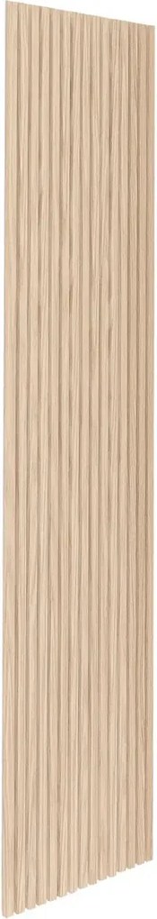 Декоративен aкустичен стенен панел Colva, 240x60 cm, MDF - Тъмно дърво