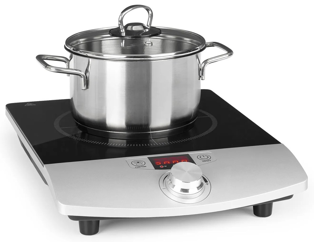 Klarstein CP3-VARICOOK SINGLE, 1800 W, индукционен котлон за готвене, с един котлон