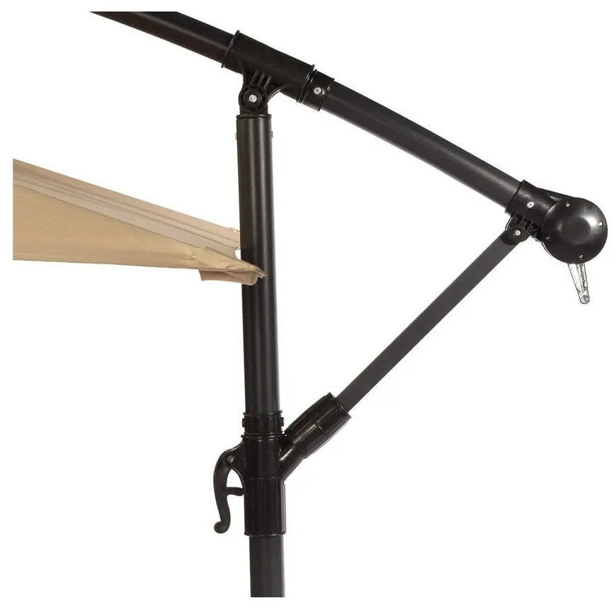 Бежов чадър без основа Bonami Essentials Happy Sun, ø 300 cm