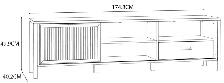 ТВ ШКАФ ЖИТАНА 174,8/40,2/49,9 СМ