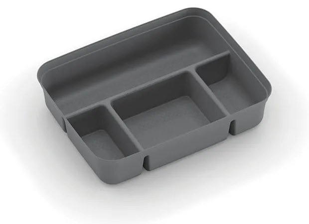 Сив пластмасов разделител за кутия за съхранение 31,5x24x7,5 cm K Latch Box – KIS