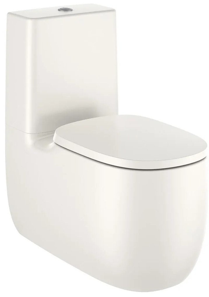 Тоалетна чиния за моноблок, Roca, A3420B9650 с двойно оттичане, 39.5х70.5х79см