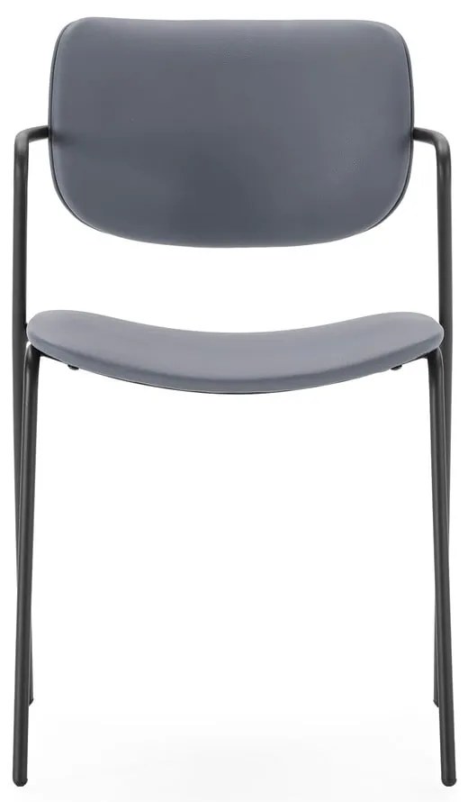 Тъмносиви трапезни столове в комплект от 2 бр. Maika – Marckeric