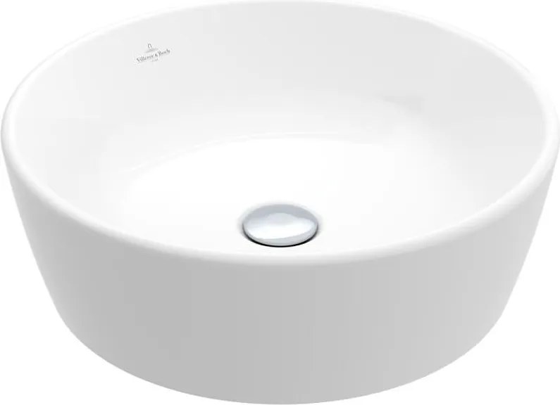 Умивалник Architectura ф 450 x 155 mm с преливник неполирана долна част, Alpin white