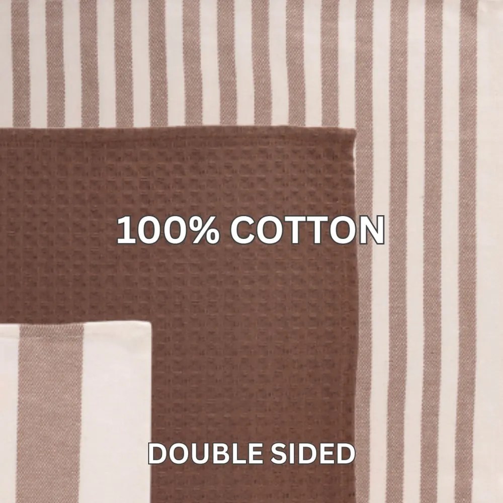 Памучни кърпи за съдове в комплект от 3 бр. 51x74 cm Marra – Tiseco Home Studio