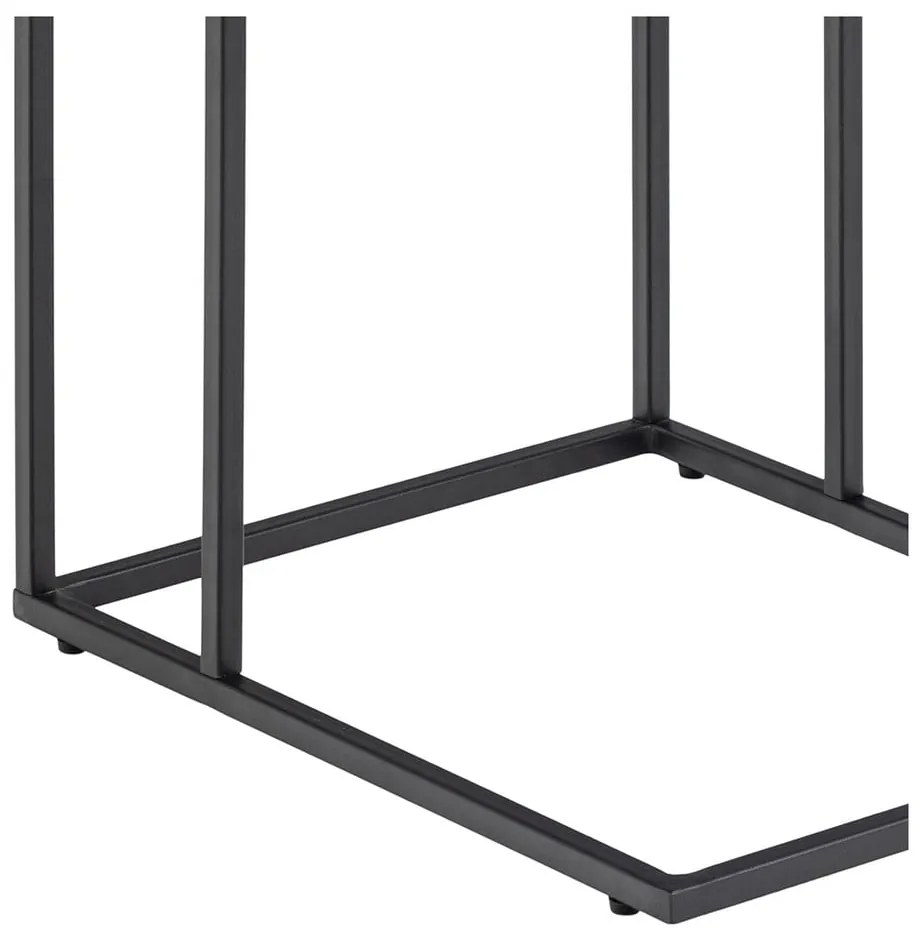 Странична масичка с плот от имитация на мрамор 43x35 cm Infinity – Actona