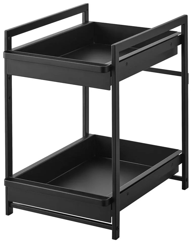 Черен метален допълнителен рафт 30x42 cm Tower – YAMAZAKI