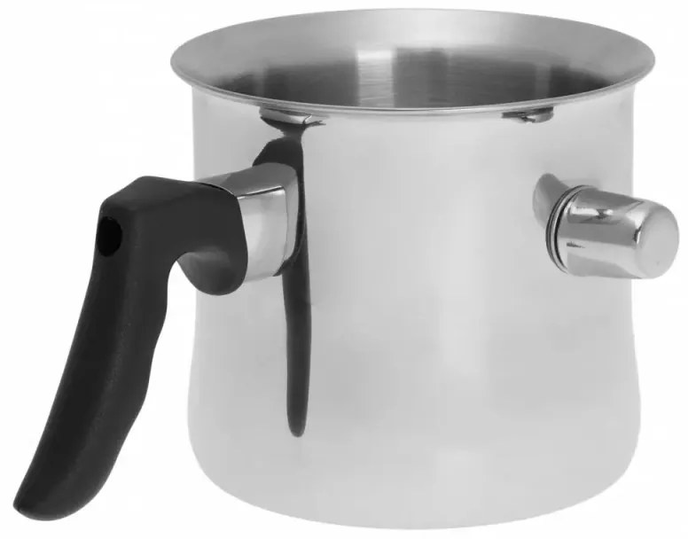 Млековарка Kinghoff KH 3110, 1 литър, 13.5 см, Инокс, Сребрист