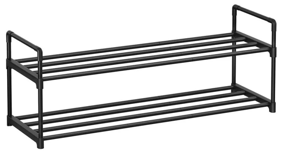 Шкаф за обувки ALVORO, черен