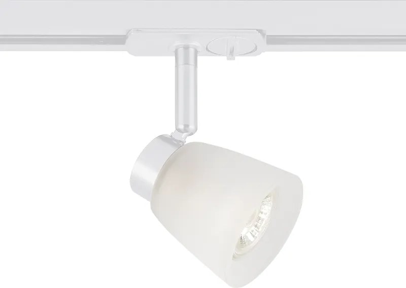 Спот за двупроводна шина TS40GU3CW, бял мат, 1хGU10