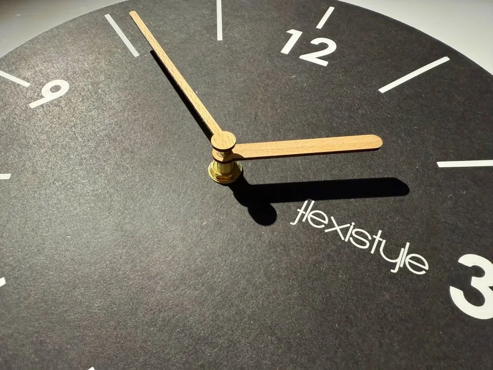 Дизайнерски стенен часовник в скандинавски стил - 30 см