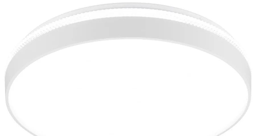 Бяло LED осветително тяло за таван ø 47 cm Spacy – Trio
