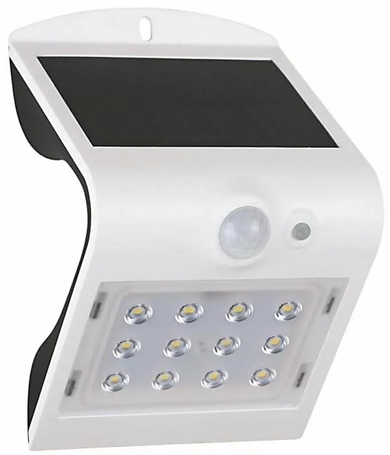 LED соларен стенен фенер с сензор LED/1,5W/3,7V 1200 mAh IP65