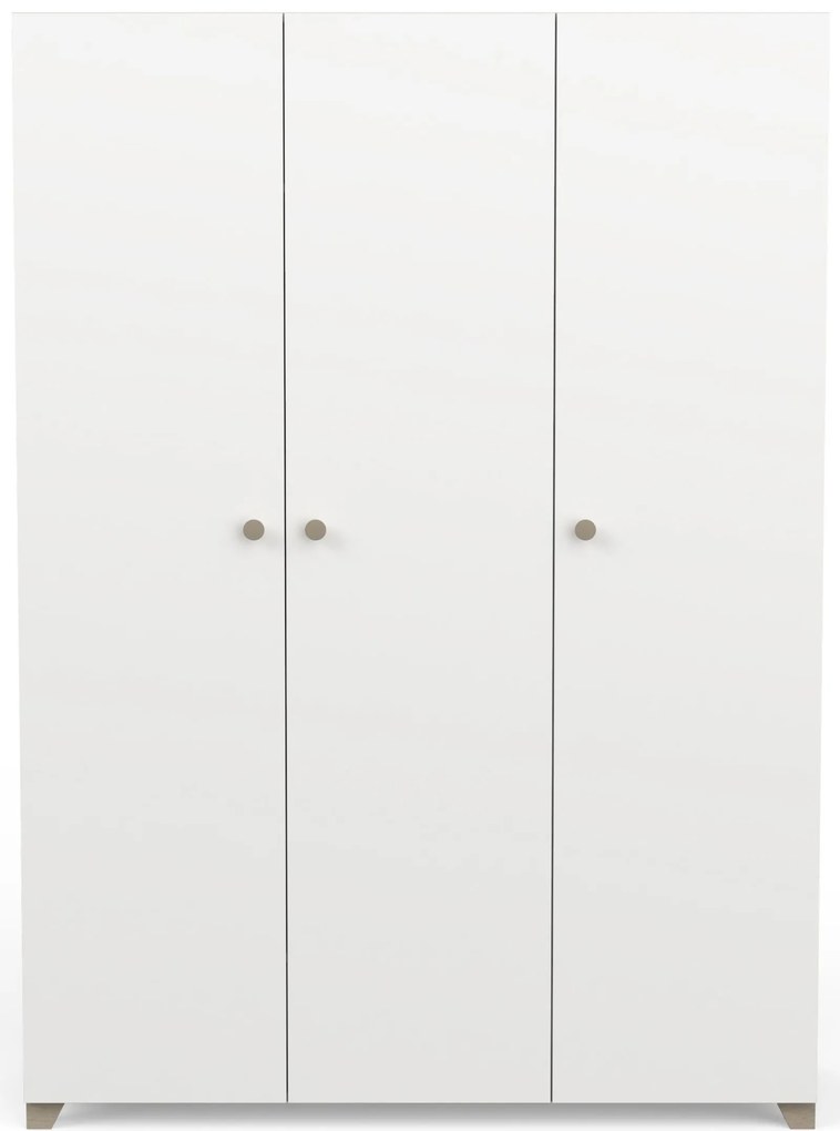 Гардероб с 3-врати Senna S-Leuko - Drus