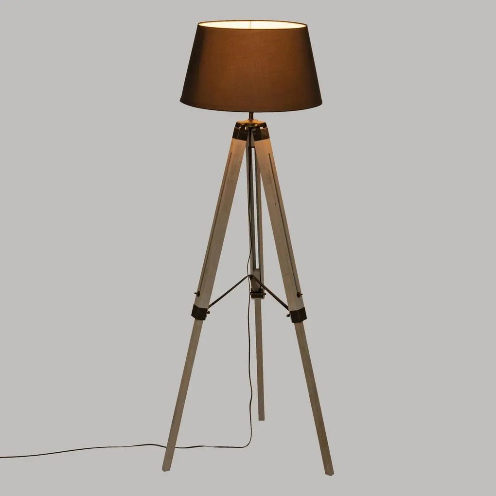 Лампион atmosphera Runo, Бамбук, 145 cm - Черен