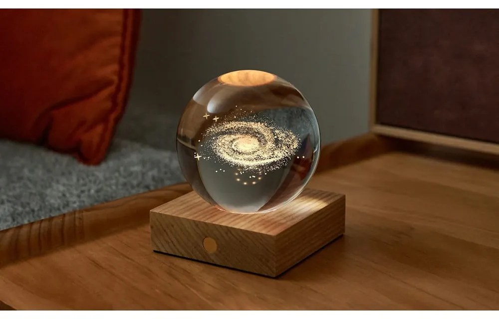 Тъмнокафява светлинна декорация с USB Amber – Gingko