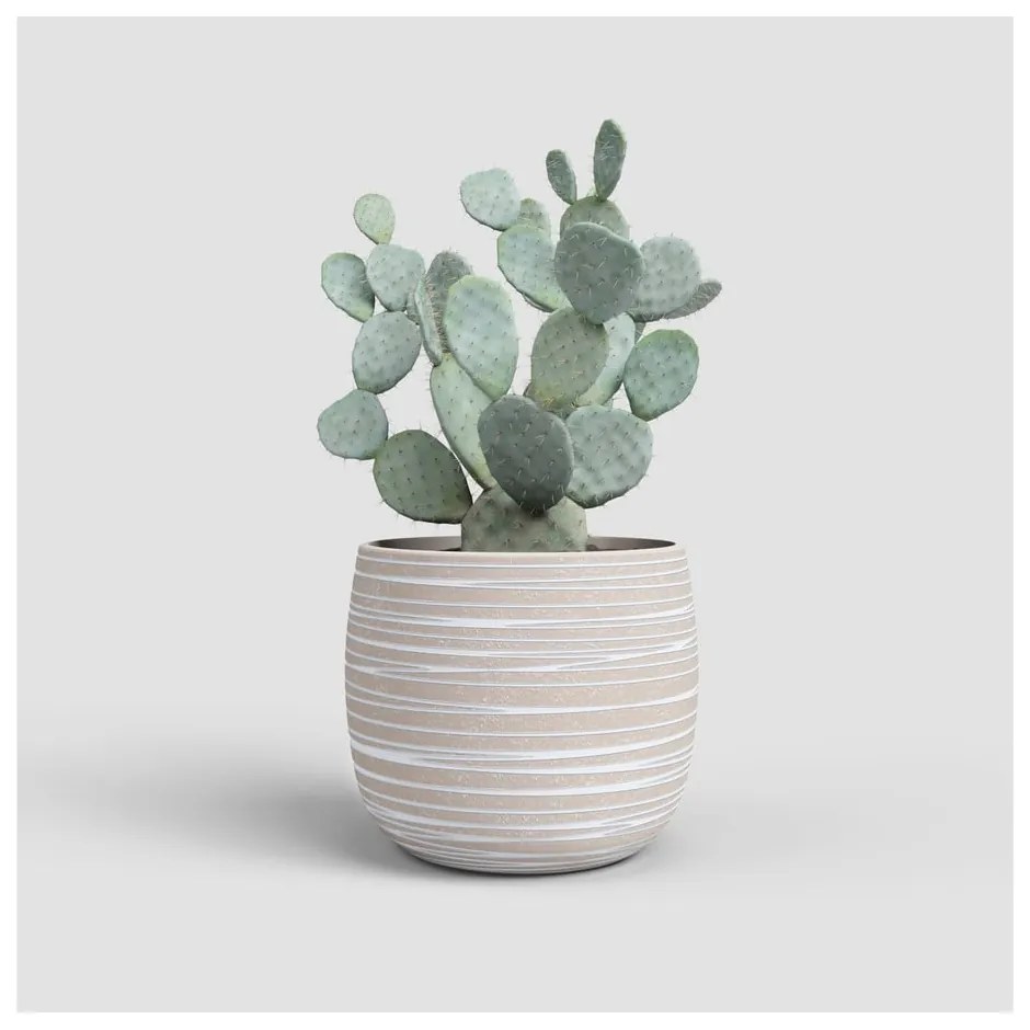 Керамична ръчно изработена саксия за цветя ø 16 cm Dóris – Artevasi