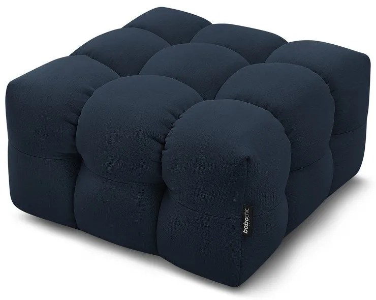 Тъмносиня табуретка за крака Cloud - Bobochic Paris