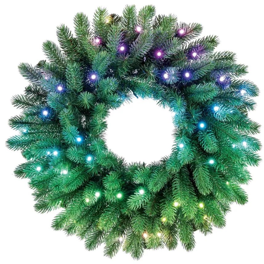 Twinkly GD20P4425P00 - LED RGB регулируема коледна верига 50xLED, 60 см, Wi-Fi