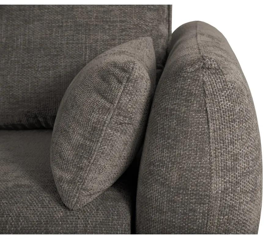 Сив ъглов диван (ляв ъгъл) Matera - Cosmopolitan Design